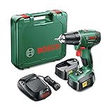 Bosch PSR 1800 LI-2 Bohrmaschine, ohne Schlüssel, Grün, 1,2 kg, 1 cm, 3 cm, 38 Nm, 18 Nm, 400 U/min, 1350 U/min