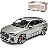 NEW A*u*d*i Q3 RS F3 Sportback SUV Grau Metallic 2. Generation Ab 2018 limitiert 1 von 240 1/18 Minichamps Modell Auto