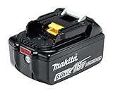 Makita Ersatzakku BL 1860 B 18 Volt, 6,0 Ah, mit Kapazitätsanzeige