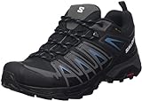 Salomon X Ultra Pioneer Gore-Tex Wasserdichte Herren Outdoorschuhe, Outdoor-bereit, Sicherer Fußhalt, Stabil und gedämpft, Black, 43 1/3