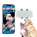 Zeerkeer Hunde GPS Tracker, 4G LTE Hunde Tracker 700 mA Standby 7 Tage GPS Tracker für Hunde, ohne ABO IOS/Andriod App Mini GPS Tracker für Hundehalsband,Wasserdicht IP66 Hundezubehör(TK911Pro-4G)