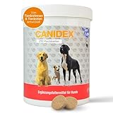 NutriLabs Canidex Gelenktabletten für Hunde 250 Stk. - mit MSM, Hyaluronsäure, Glucosamin, uvm. - Gesundheitsprodukte für Hunde - Nahrungsergänzungsmittel Hund - Teufelskralle-Hund