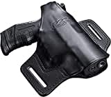 Walther Softair Guertelholster Leder P 22, schwarz, M