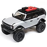 Axial RC Truck 1/24 SCX24 2021 Ford Bronco 4WD Truck Brushed RTR (Es ist Alles im Lieferumfang enthalten), Grey, AXI00006T2