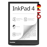 PocketBook e-Book Reader InkPad 4 (deutsche Version) 32 GB Speicher, 19,8 cm (7,8 Zoll) E-Ink Carta 1200 Touch-Display - Stardust Silver