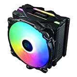 Enermax ETS-F40-FS ARGB CPU-Kühler +200W TDP für Intel/AMD Ryzen, 14cm PWM High-Pressure Silent ARGB Lüfter; ETS-F40-BK-ARGB, schwarz