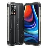 Blackview BV9200 Outdoor Smartphone ohne Vertrag, 6.6'' 120Hz 2.4K Display, 50MP AI Kamera,8GB+256GB,3 Kartensteckplätze, LED Benachrichtigung, IP68 Android 12 Handy, NFC Kabellose Aufladung Schwarz