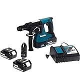 Makita dhr243 Akku-Bohrhammer 18 V/2 x 3,0 Ah Akku und Ladegerät im Makpac Koffer - dhr243rfj