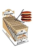 Go Fitness 12 Protein Pancakes - Vanille High Protein Snack, frisch gebacken & extrem lecker - Eiweißriegel alternative mit 10g Eiweiß pro Pancake