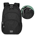 Travelite Handgepäck Rucksack, Laptop Rucksack 15,6 Zoll, BASICS, Daypack, Tagesrucksack mit vielen Fächern, 45 cm, 22 Liter