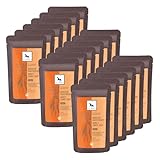 LILA Loves IT Bio Morosche Karottensuppe für Hunde – hilft bei Durchfall, beruhigt den Magen und unterstützt die Darmflora, vegan, Bio MOROSCHE KAROTTENSUPPE, 18 x 130ml Beutel