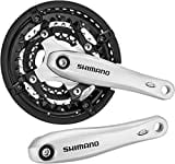 Shimano Unisex – Erwachsene FC-T521 Kettenradgarnitur, Silber, Einheitsgröße