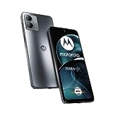 Motorola Mobility Moto g14 Smartphone (6,5"-FHD+-Display, 50-MP-Kamera, 4/128 GB, 5000 mAh, Android 13) Steel Grey, inkl. Schutzcover [Exklusiv bei Amazon]