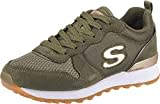 Skechers Damen retros-og 85-gold riem Sneaker, Olive Suede Nylon Mesh Rose Gold Trim Old, 38.5 EU