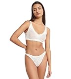 sloggi Damen Zero Feel Bliss Soft Bra, Silk White, M