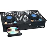 Pronomic CDJ-500 Dual CD Player Full-Station Plattenspieler für DJ, CD-Kanäle, USB, SD Player und 2-Kanal Line