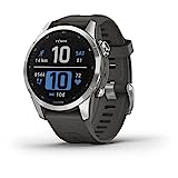 Garmin fenix 7S – schlanke GPS-Multisport-Smartwatch mit 1,2“ Display und Touch-/Tastenbedienung, TOPO-Karten, über 60 Sport-Apps, Garmin Music und Garmin Pay. Bis zu 11 Tage Akkulaufzeit, wasserdicht