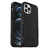 OtterBox Commuter Hülle für iPhone 12 / iPhone 12 Pro, sturzsicher, schützende Hülle, 3X getestet nach Militärstandard, antimikrobieller Schutz, Schwarz, Keine Einzelhandelsverpackung