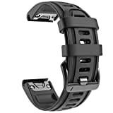 NotoCity Armband für Fenix 6s/Fenix 6s Pro/Fenix 5s/ Fenix 7s, 20mm Breite Silikon Estrazarmband Quick-Fit Uhrenarmband für, Mehrfache Farben