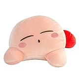 Club Mocchi Mocchi SLEEPING KIRBY MEGA Plüschtier - Sammelbare Kirby Plüschtiere - Offiziell lizenzierte Heldenspielzeuge - Desk Buddy Action Figuren - Kinderspielzeug 3+ Jahre