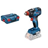 Bosch Professional 18V System Akku Drehschlagschrauber GDX 18V-200 (max. Drehmoment 200 Nm, inkl. L-BOXX, ohne Akku/ Ladegerät)