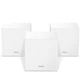 Tenda Nova MW12 Mesh WLAN System - AC2100 Tri-Band WLAN Mesh System -empfohlen für Häuser mit 3-5 Schlafzimmern - 9X Gigabit Port - Ersetzt WLAN Router & Repeater - Kompatibel mit Alexa - 3Pack