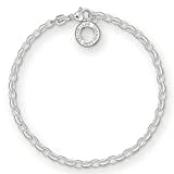 Thomas Sabo Damen Charm-Armband Charm Club 925 Sterling Silber X0163-001-12