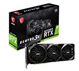 MSI GeForce RTX 3070 Ti VENTUS 3X 8G OC Gaming Grafikkarte - NVIDIA RTX 3070 Ti, GPU 1800 MHz, 8 GB GDDR6X Speicher