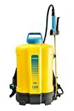 Gloria Akku-Rückensprüher Pro 1200 li-on - ergonomischer 12 L Drucksprüher | Pflanzenschutz und Unkrautbeseitigung | Komfort-Tragesystem | Bosch 18V Power for All, ohne Akku, Gelb