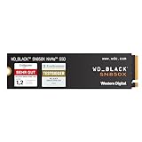 WD_BLACK SN850X NVMe SSD 2 TB interne SSD (Gaming Speicher, PCIe Gen4-Technologie, Lesen 7.300 MB/s, Schreiben 6.600 MB/s) Schwarz