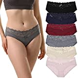 Aijolen Unterhose Baumwolle Damen Schwarz Weiß Bikinis Taillenslips Damen Midi Taille Slip Baumwolle Bequeme Unterwäsche