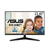 ASUS Eye Care VY229HE - 22 Zoll Full HD Monitor - 75 Hz, 1ms MPRT, AdaptiveSync, GamePlus - IPS Panel, Vesa 100x100, 16:9, 1920x1080, HDMI, D-Sub, Schwarz