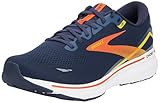 Brooks Herren Ghost 15 Sneaker, Peacoat Red Yellow, 42.5 EU