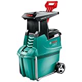 Bosch Shredder Chipper AXT 25 TC (2500 W, Max. Cutting Capacity: Dia. 45 mm, Cutting Spead: 41 rpm, High Torque of 650 Nm, Meterial Throughput: 230 kg/h, 53-Litre Collection Box, Cardboard Box)