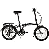 Bounty Citylite Faltrad | Leichter Aluminiumrahmen | 6-Gang Shimano Schaltung mit Revo Shifters | Perfekt für Pendler | Faltrad | Erwachsenenrad