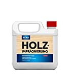 ROKO Holz Imprägnierung Farblos - 3 Kg - Effektiver Langzeitschutz - Holzimprägnierung, Holzgrundierung, Holzschutz, Grundierung - Für alle Holzarten