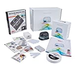 COLOP e-mark Professional SET, enthält den e-mark in schwarz, 1 Multiline-Printing-Tool zum mehrzeiligen Bedrucken von Visiten- und PVC-Karten, bedruckbare PVC-Schilder uvm, 350 x 245 x 100 mm