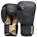 Hayabusa T3 LX Boxhandschuhe aus Leder - Schwarzes Gold, Größe 12oz