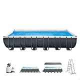 Intex 24Ft X 12Ft X 52In Ultra XTR Rectangular Pool Set