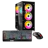 Memory PC Gamer Intel i9-11900F 8X 5.2 GHz, 32 GB DDR4 RAM, 1 TB SSD, RTX 4060 8GB, Win 11 Pro + MSI Maus und Tastatur Bundle, WLAN