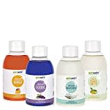 winwinCLEAN - 4ER Set 4 X 250ML I Fresh AIR LUFTREINIGUNGS-KONZENTRAT I Mango I FLIEDER I MEERESBRISE I ORANGE-LIMETTE I W E R B E A K T I O N I N U R K U R Z E Z E I T