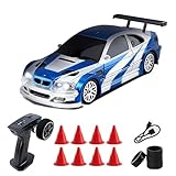 Vefacion Mini RC Drift Car 1:43 Scale 2,4GHz 15KM/H hohe Geschwindigkeit Sport Rennauto Ferngesteuert Auto Modell mit Licht für Jungen Mädchen und Erwachsene Geschenk