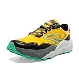 BROOKS Herren Caldera 7 Sneaker, Lemon Chrome Black Sedona Salbei, 41 EU