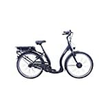 HAWK eCity Comfort E-Bike Herren & Damen 250W I Fahrrad mit Aluminiumrahmen I E Bike Herren 26 Zoll mit tiefem Einstieg 7 Gang Nabenschaltung