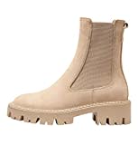 ONLY Damen Schuhe Chelsea-Boots in Wildlederoptik ONLBetty Nubuck 15274563 camel 36