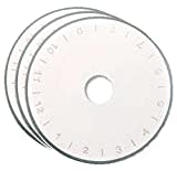 Altera Ersatzklinge aus legiertem Stahl (SKS7!) für Altera-Rollschneider 45mm (3 Stück in Schutzblister)