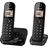 Panasonic KX-TGC 422 GB, schnurloses Telefon mit Anrufbeantworter und Zusatz-Set