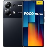 Poco M6 Pro Smartphone, 8+256GB Handy ohne Vertrag, 120Hz 6,67" AMOLED DotDisplay, 64MP OIS Dreifach-Kamera, 5000mAh, 67W Turbo-Charge, Dual-SIM, Schwarz (DE Version + 2 Jahre Garantie)