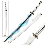 One Piece - Wado-Ichi-Monji Katana aus Holz mit Scheide, Samurai Schwerter, Holzschwert, Zoro Schwert, Bambusklinge, One Piece Katana, Animefans, Anime Schwert, Cosplays, Spielzeug für Kinder