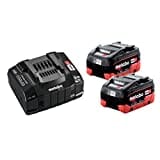 METABO Akku-Basis-Set SE 2 x 18V / 5,5 Ah LiHD Akkus + ASC 145 Ladegerät